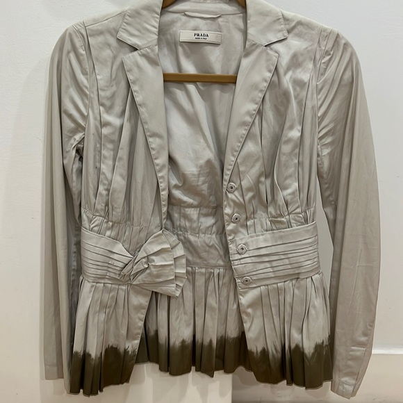 Prada Ombre Jacket Sz 38 - Picture 2 of 14